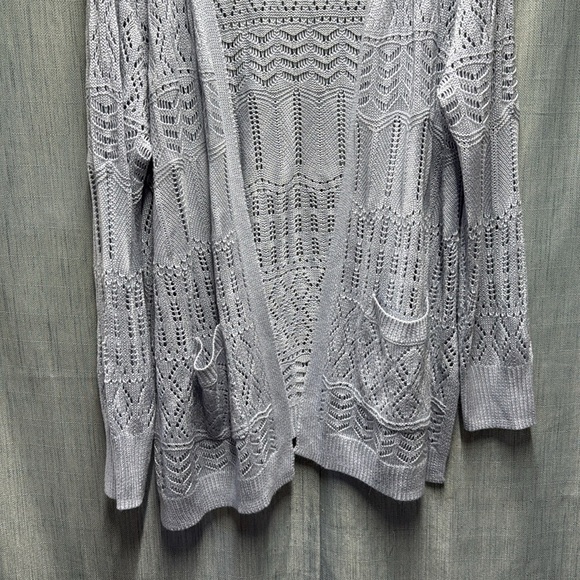 🚩 Wild skye blue Women's Light Knit Sweater size XXL - Picture 4 of 7